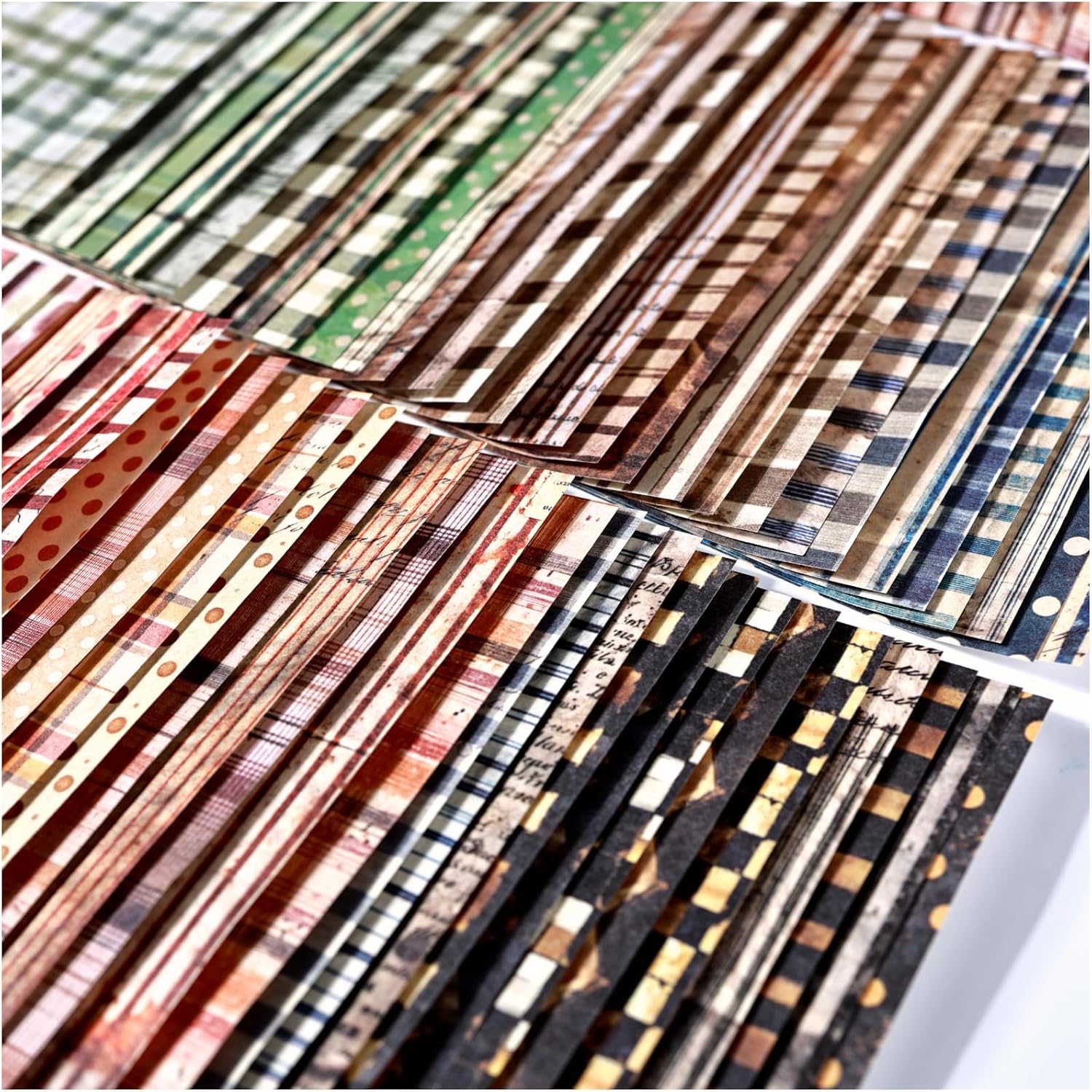 Diuhofart 30 Sheets Lace Edged Vintage Scrapbook Paper, Assorted Set – 3 Pack Background Stationery Paper Ephe - view 10