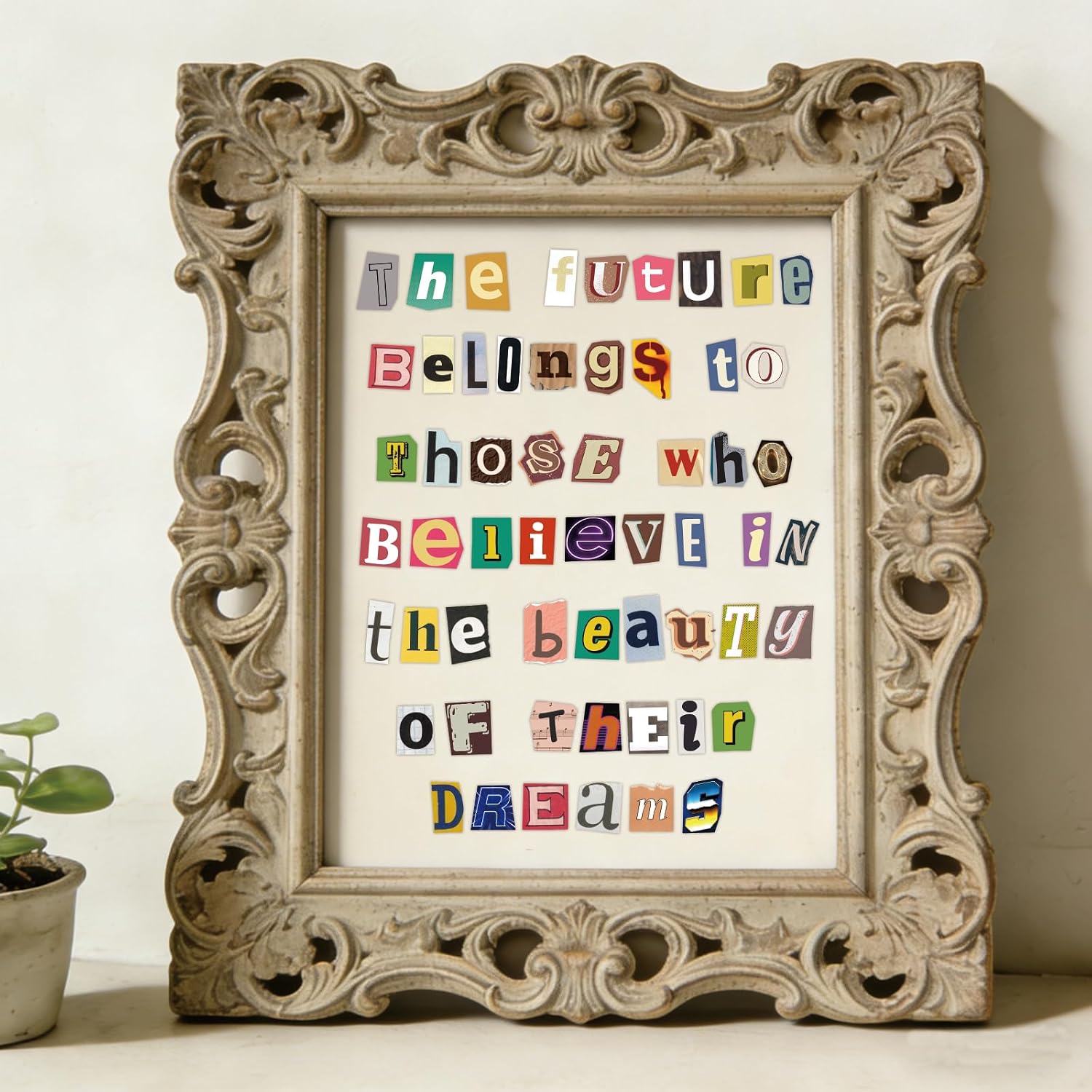 PRSTINCOL 1900+ Magazine Letter Stickers,Vintage Scrapbook 24 Sheets Letters Stickers,Ransom Alphabet Stickers - view 2